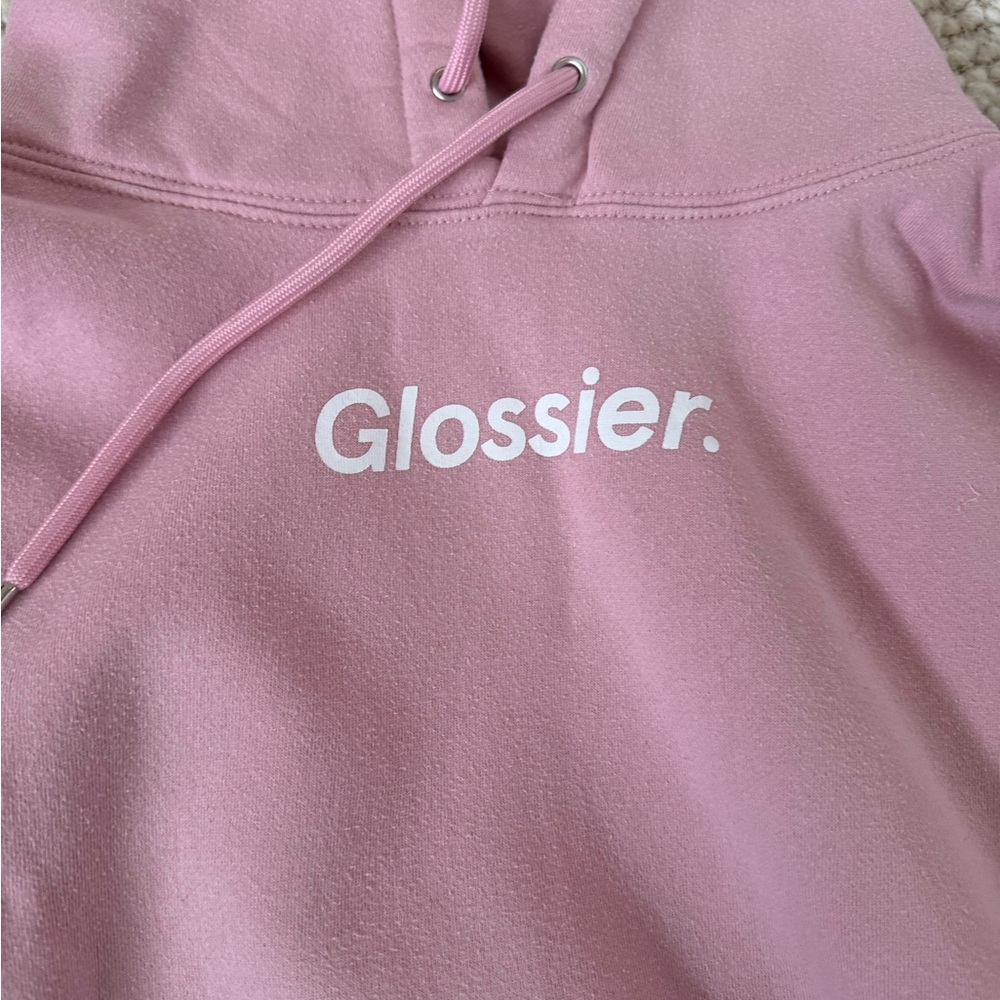Glossier Soft Pink Sweatshirt